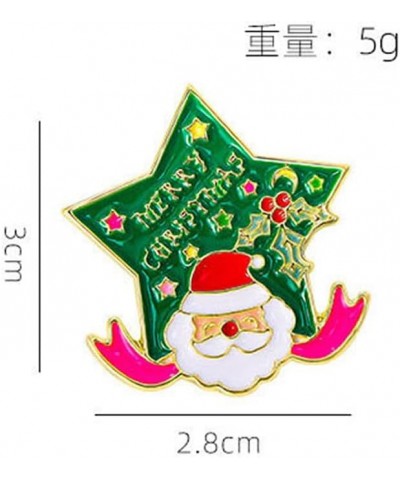 Christmas Pins for Backpacks Kawaii Santa Cat Cute Enamel Brooches Button Pins Accessories Novelty Cartoon Funny Badges Cloth...