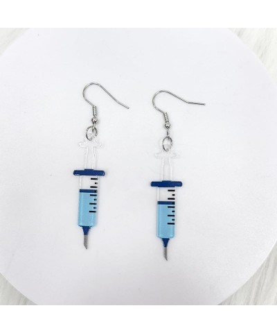 Nurse Earrings For Women Girls Acrylic Nurse Day Heart Drop Dangle Earrings Colorful Jewelry Gifts 1 Pair Style 3 $4.69 Earrings