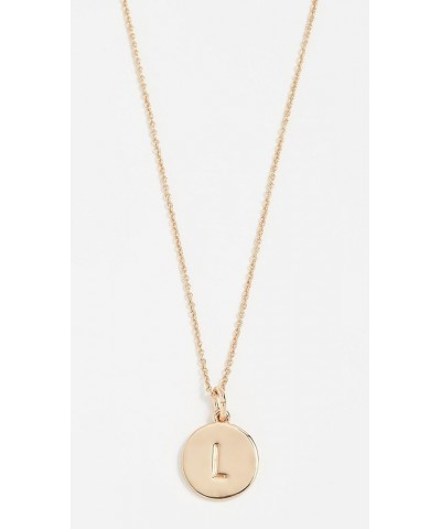 Gold-Tone Alphabet Pendant Necklace, 18 L $26.71 Necklaces