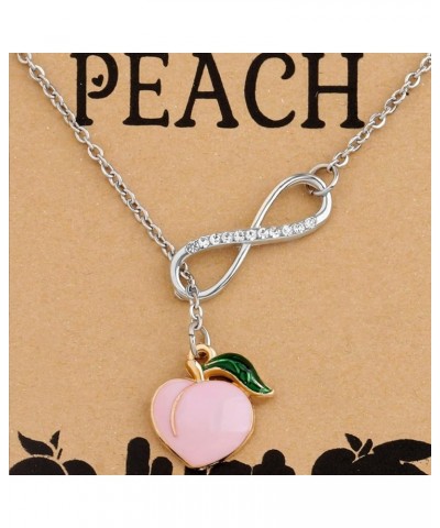 Just Peachy Gift Peach Gift Peach Lover Gift Cute Peach Necklace Peach Bracelet Gift for Girls Women peachy card ne $10.24 Ne...