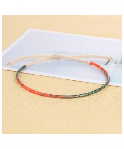 Boho-color Crystal Shell Beaded Friendship Bracelets Handmade Strand Bracelet Bangles Jewelry For Summer Color A $8.58 Bracelets