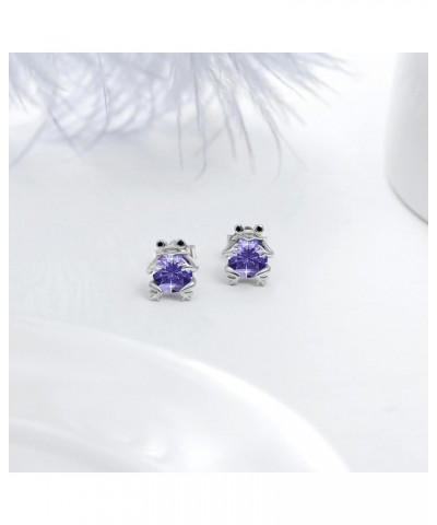 Frogs Gifts Frog Earring S925 Sterling Silver Frog Earrings Frog Jewelry Birthday Gifts for Teen Girls Daughter Granddaughter...