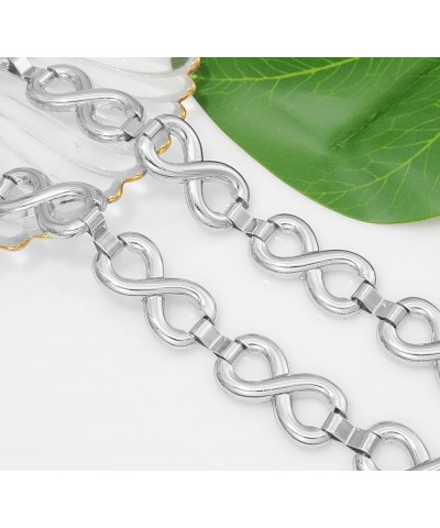 Waist Chain Belts Women Girls Metal Belly Link Adjustable Waist Belt for Jeans and Dress Silver S: 41.3 in/105 cm $10.91 Others