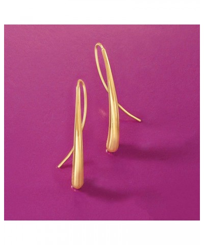 14kt Yellow Gold Long Teardrop Earrings $109.60 Earrings